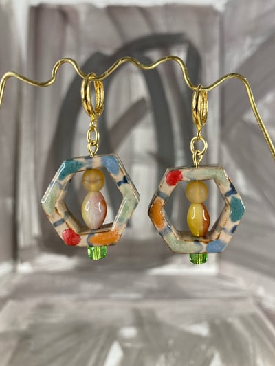 Image of Kawai - Pirouette earrings 