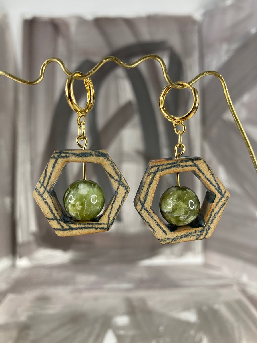 Image of  Beate - Pirouette Earrings 