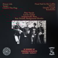 Image 2 of Capital Scum – "Clutch The Flag" 12" (single sided , screened B-side, ltd 100)