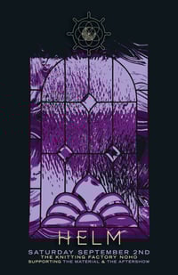 Show Poster (9/2 @ Knitting Factory)