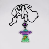 Out of This World Pizza Pendant 