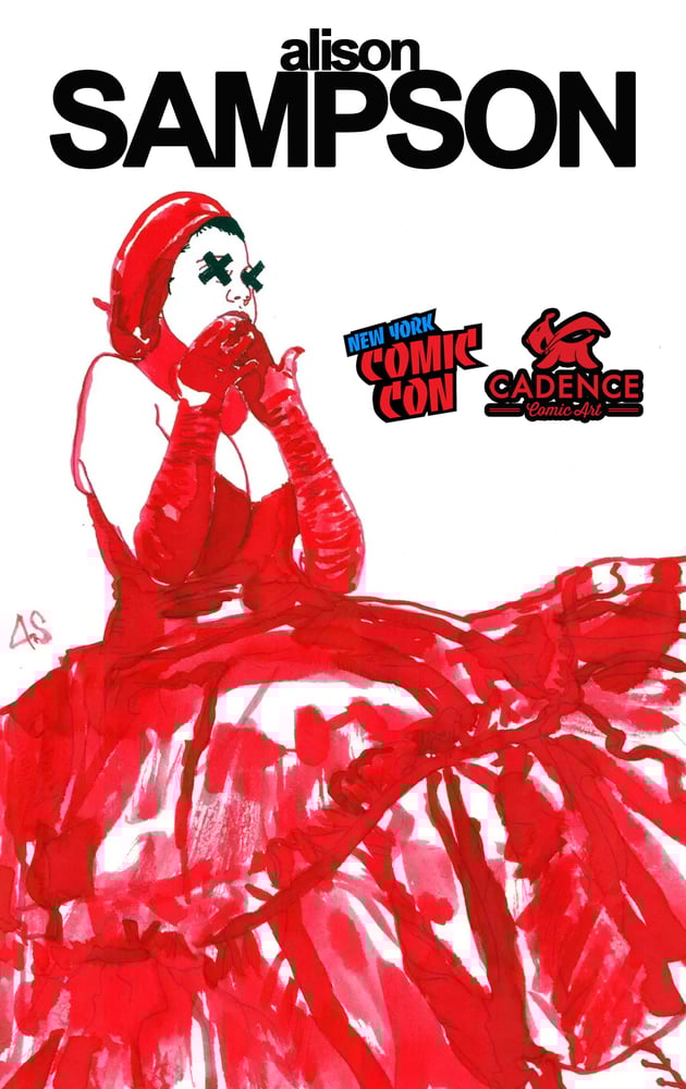 Image of Alison Sampson : NYCC 2023 Commissions (Mail Order Available) Opening 9/19 at 1PM EST
