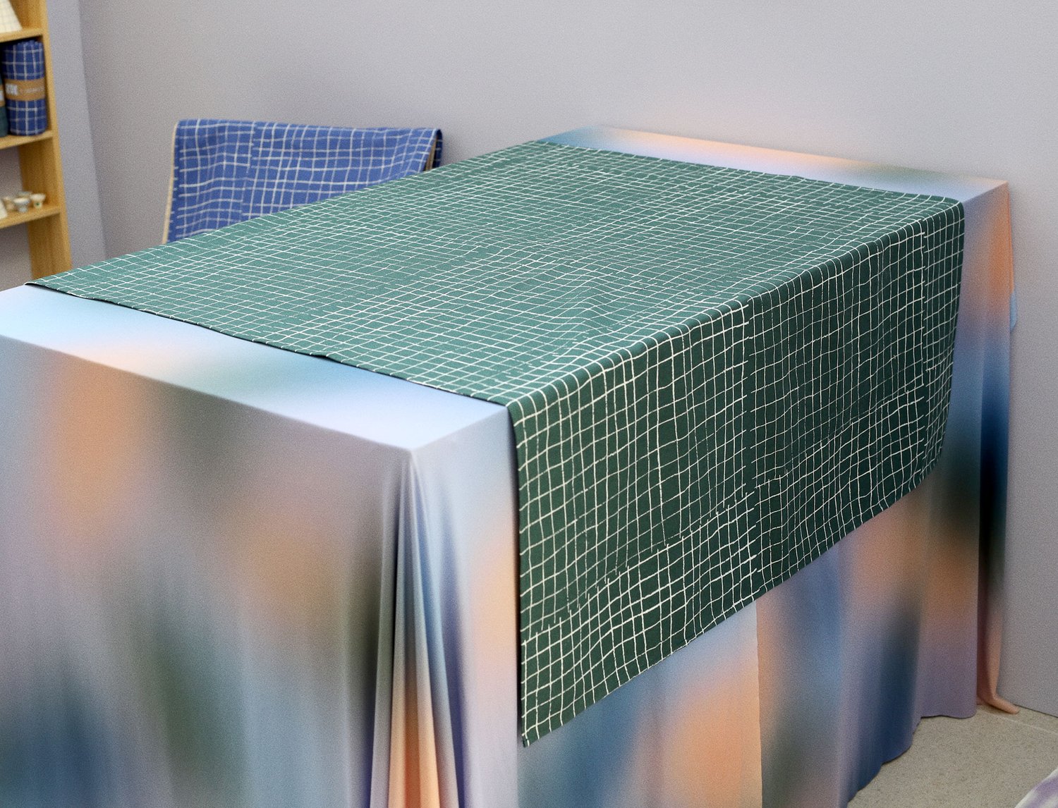 Image of GRID TABLE CLOTH / ✱