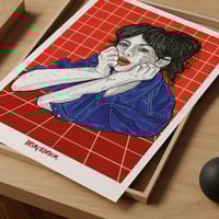 Image 2 of 'WAITING' Print (13x18)