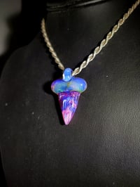 Image 2 of Mixed color shark tooth pendant 💎