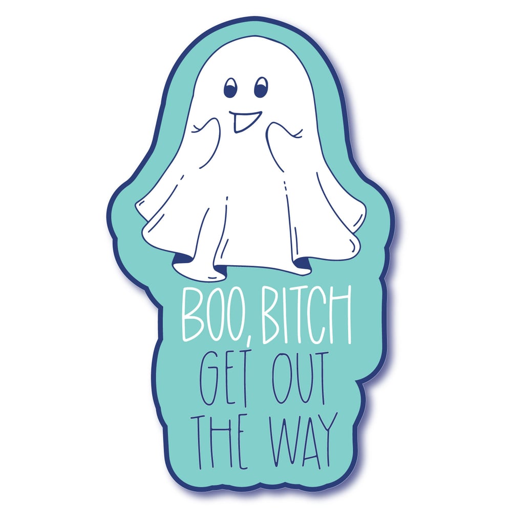 Image of Boo Bitch Sticker