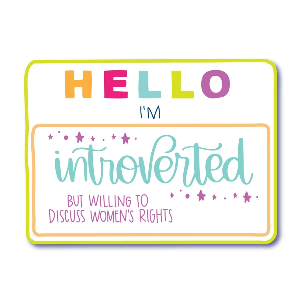 Image of Introverted Sticker