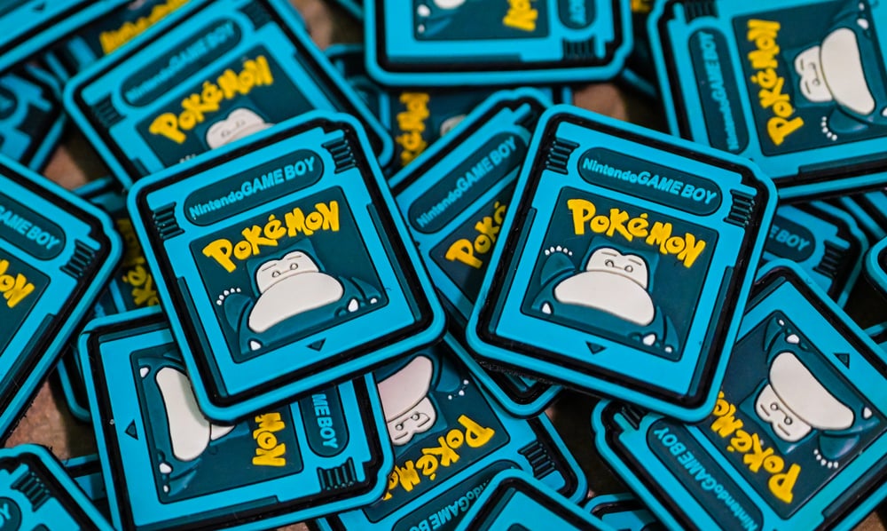 Image of POKEMON GB SNORLAX PATCH SET