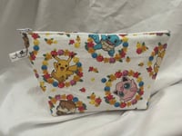 Image 2 of Flowery Creatures Zipper Pouch