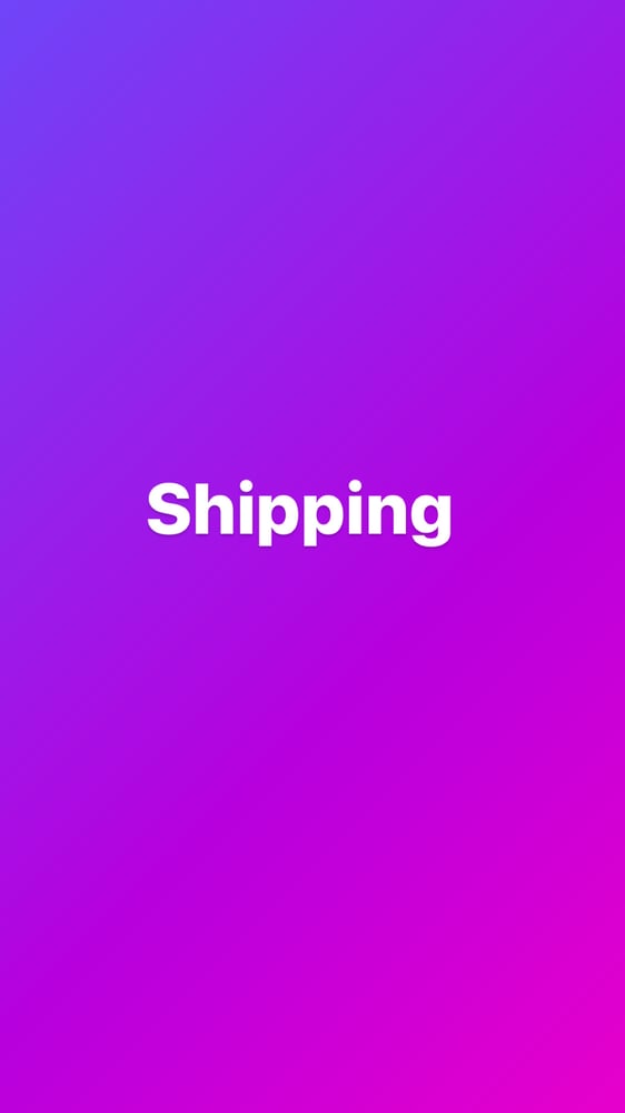 Image of payments and shipping  