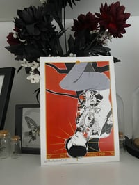 Image 2 of NOAH'S THE HANGED MAN TAROT PRINT