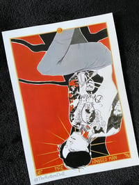 Image 1 of NOAH'S THE HANGED MAN TAROT PRINT