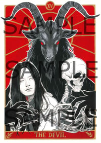 Image 2 of NOAH'S THE DEVIL TAROT  PRINT