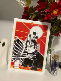 Image 2 of NOAH'S THE LOVERS TAROT  PRINT