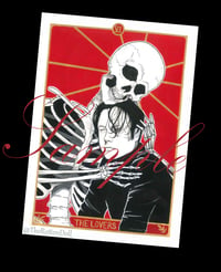 Image 1 of NOAH'S THE LOVERS TAROT  PRINT