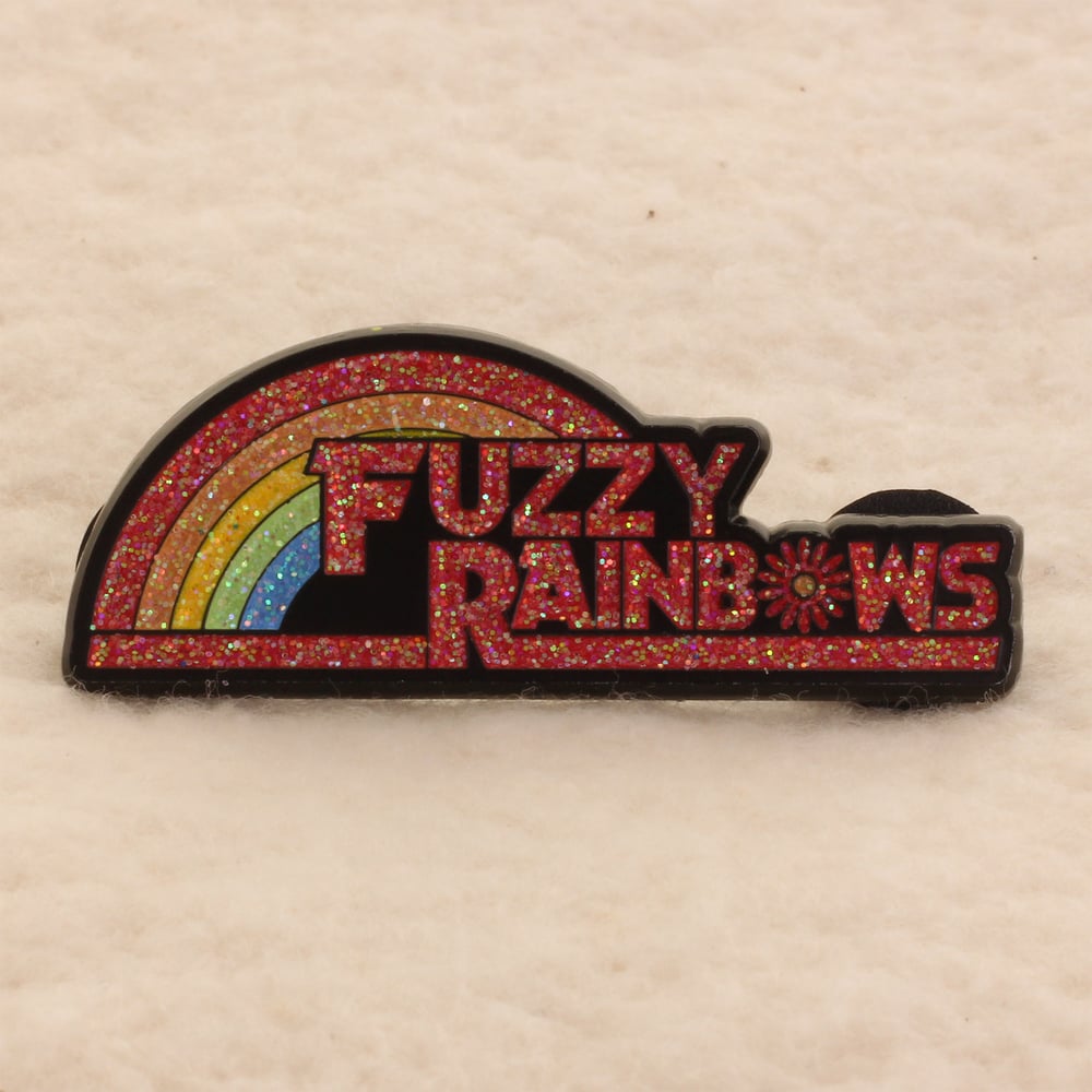 FUZZY RAINBOWS PIN