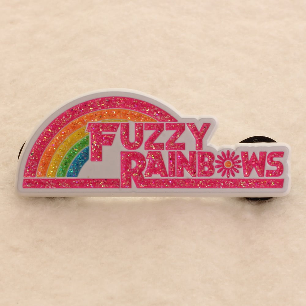 FUZZY RAINBOWS PIN