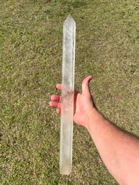 Image 8 of Large Smoky Quartz Generator With Rainbows Statement Piece #1367