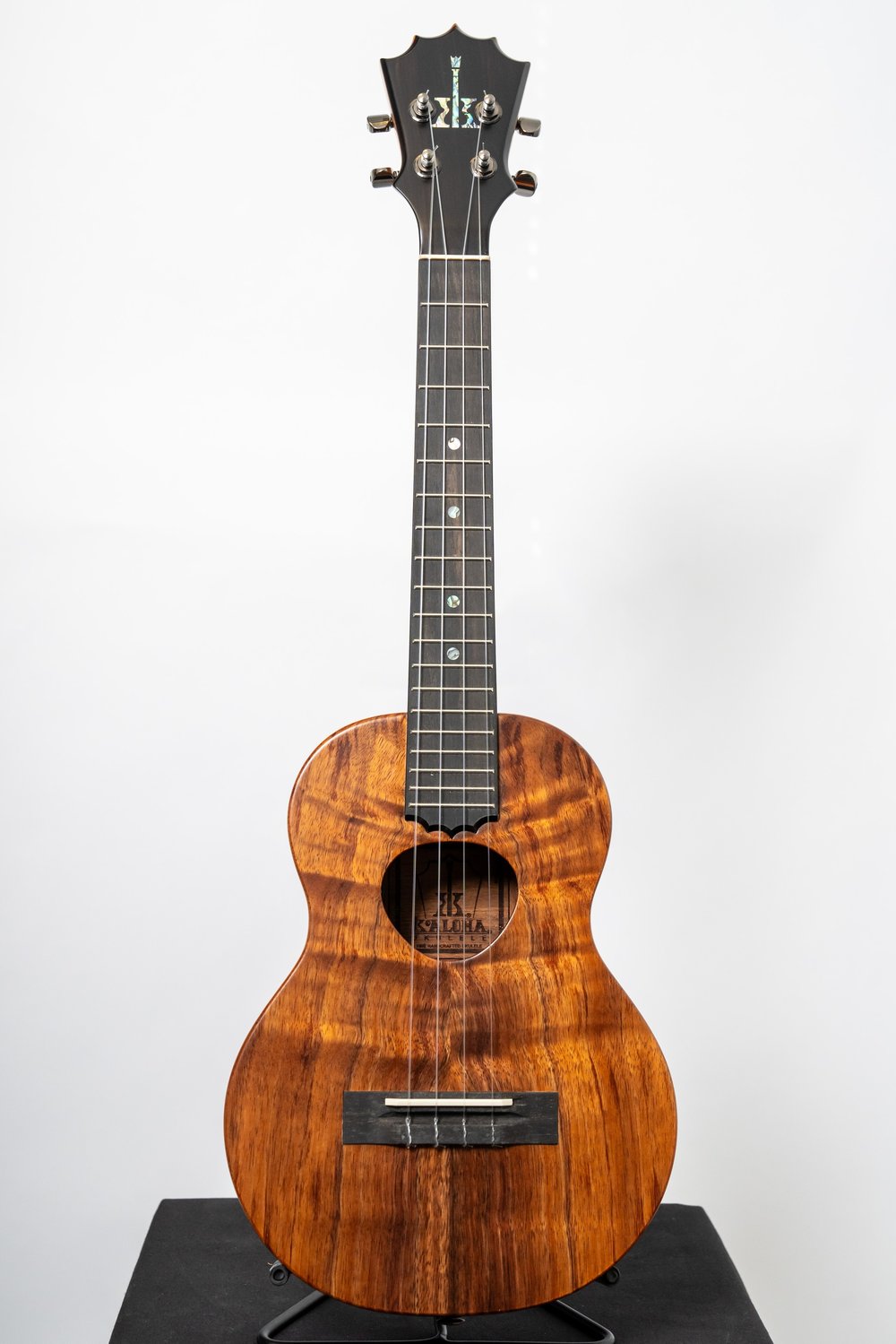 Image of Refinished KoAloha KTM-10RP Royal Pikake Koa Tenor LR Baggs 5-0 Pickup