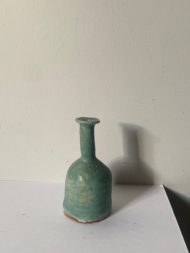 Minature Bottle with fluted neck Image 5