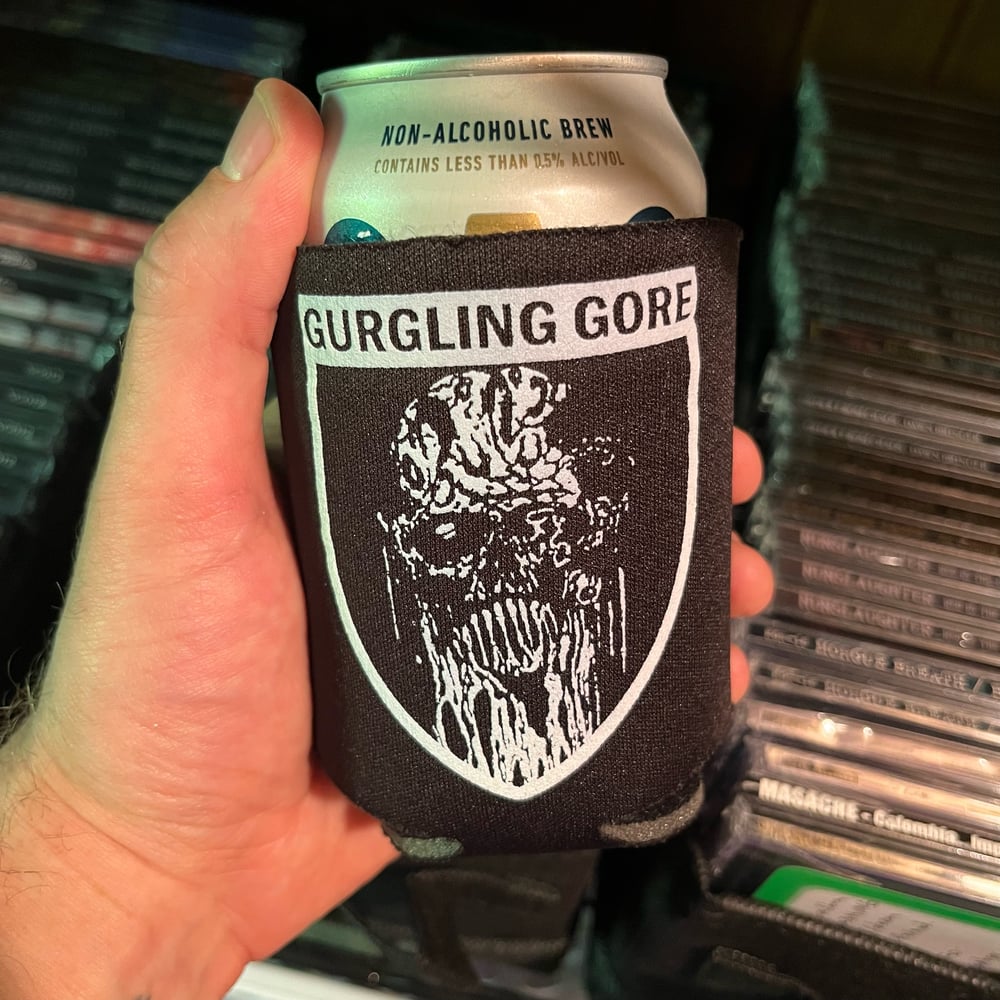 GURGLING GORE - “No Hardcore” Koozie