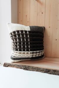 Image 1 of Rustic, Wool, Woven Cushion
