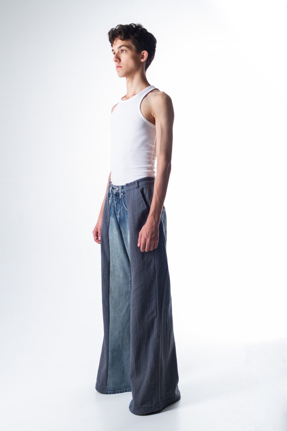 Image of RECONSTRUCTED PANTS 2