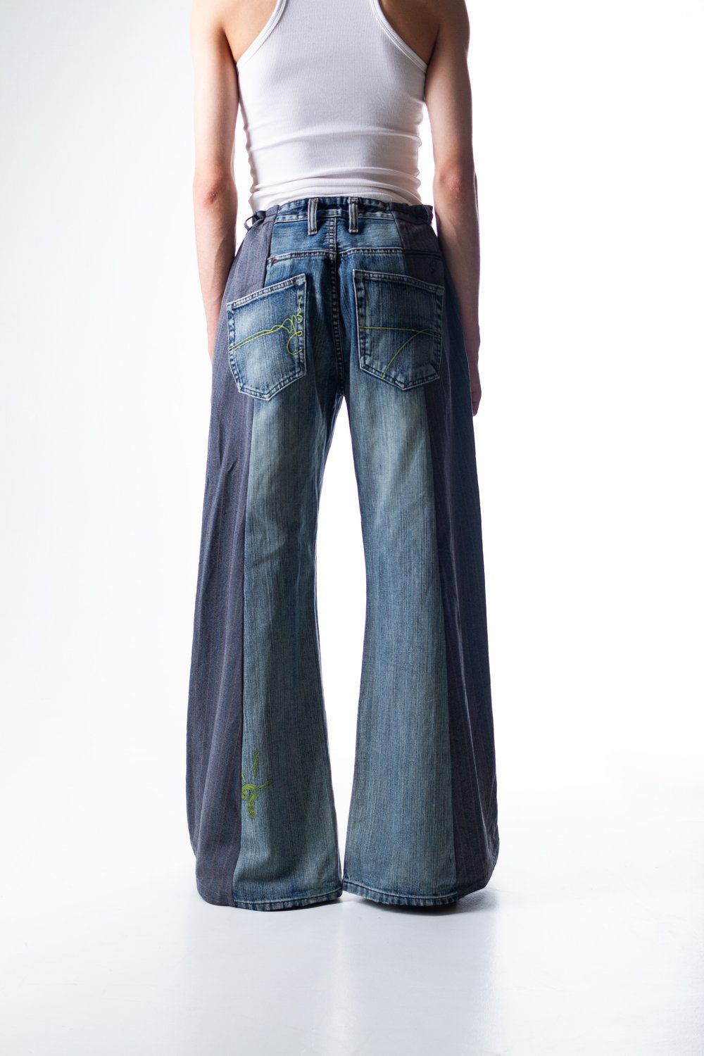 Image of RECONSTRUCTED PANTS 2