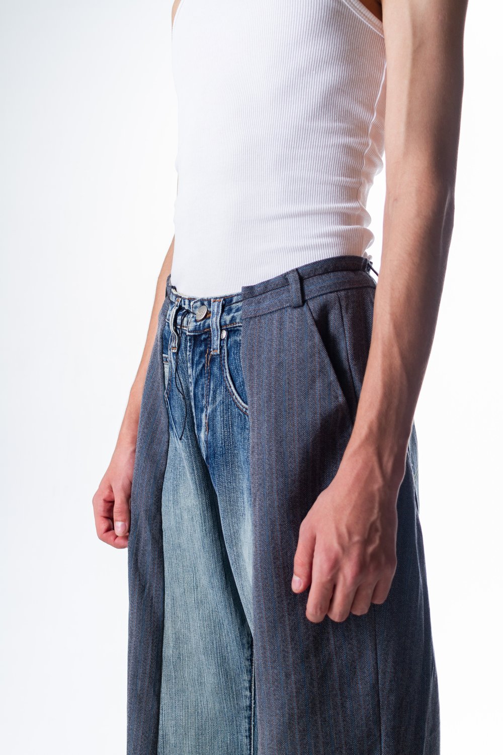 Image of RECONSTRUCTED PANTS 2