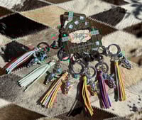 Image 3 of Glowing skull keychain