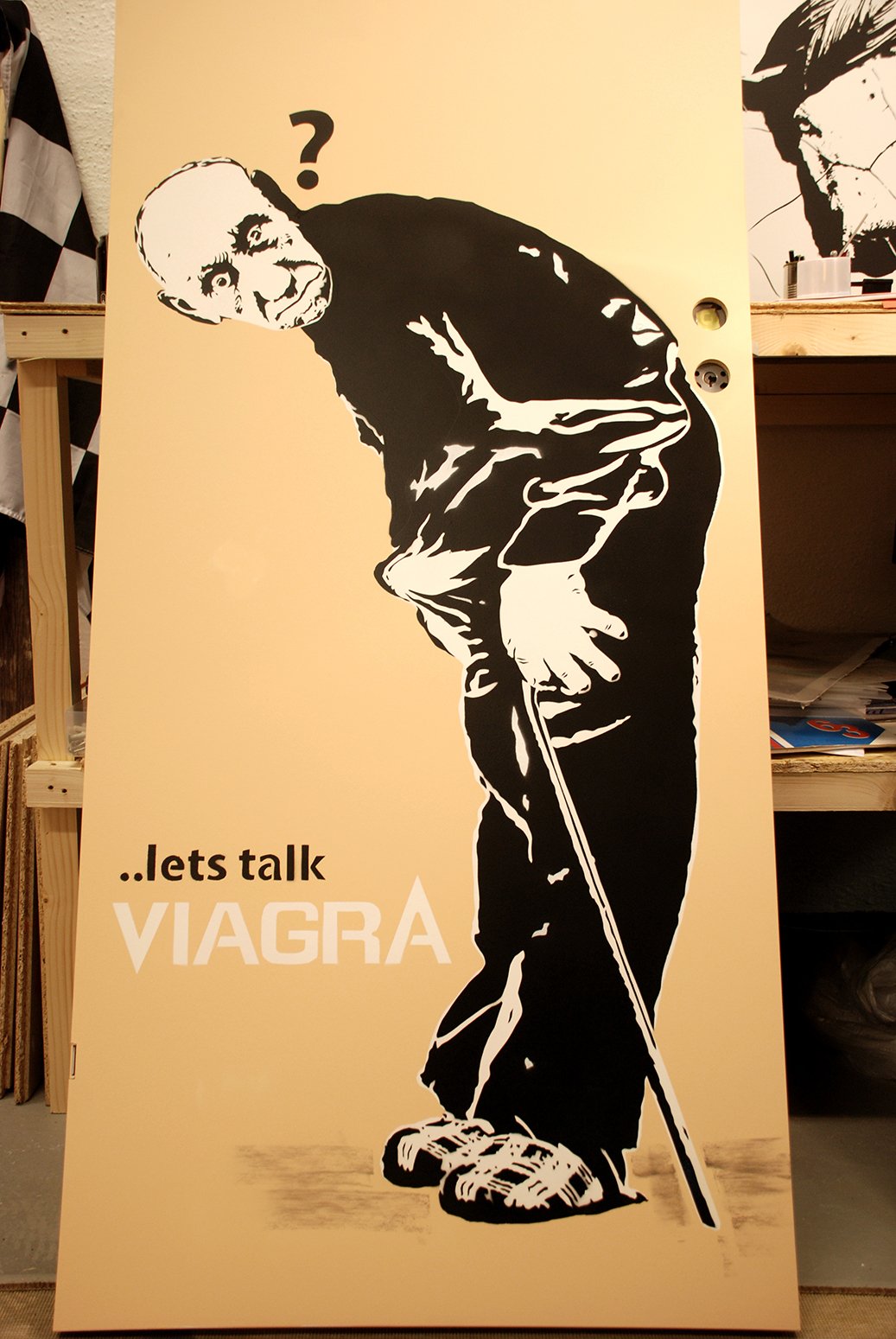 Image of Lets Talk VIAGRA!   A3 (30x40 cm)