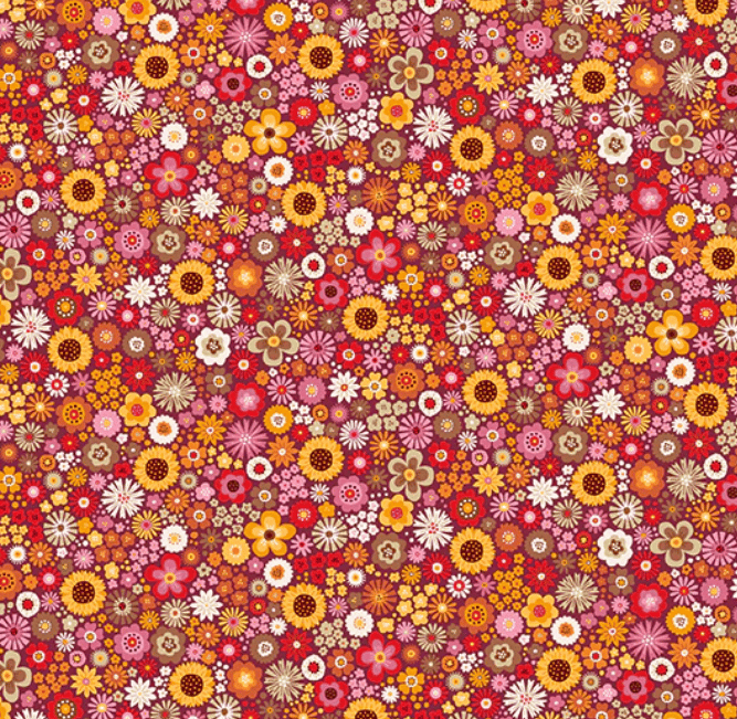 Image of Autumn Days Mini Floral Res Shade 30cm 