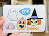 Boo - sticker sheet