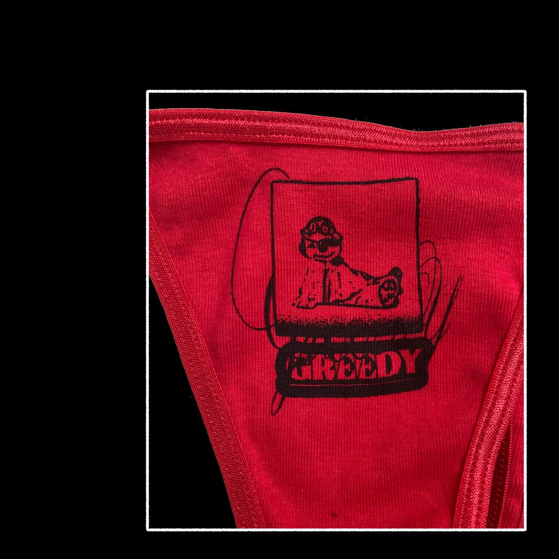 Image of GREEDY/TENDER THONG UNDIES