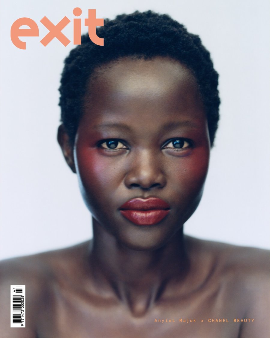 Image of ANYIEL MAJOK EXIT ISSUE 47 AUTUMN WINTER 2023 