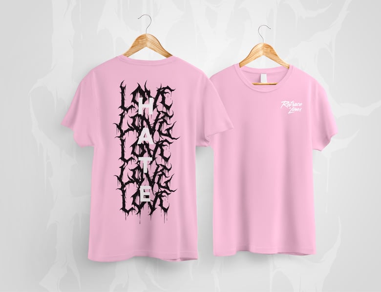 Image of PRE-ORDER "Pink Type" T-SHIRT 