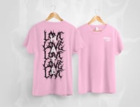 Image 1 of "Pink Type" T-SHIRT 