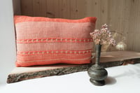 Image 3 of Naturally Dyed, Wool & Linen Woven Cushion