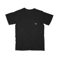 VS Badge Utility Pocket Black T-Shirt