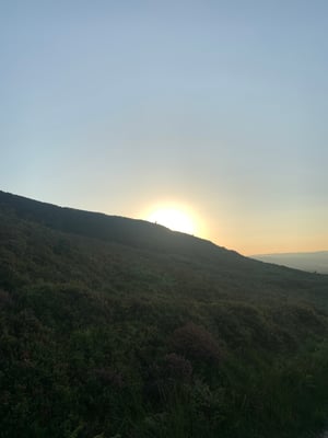 Image of "SUNSHINE!" recycled silver pendant