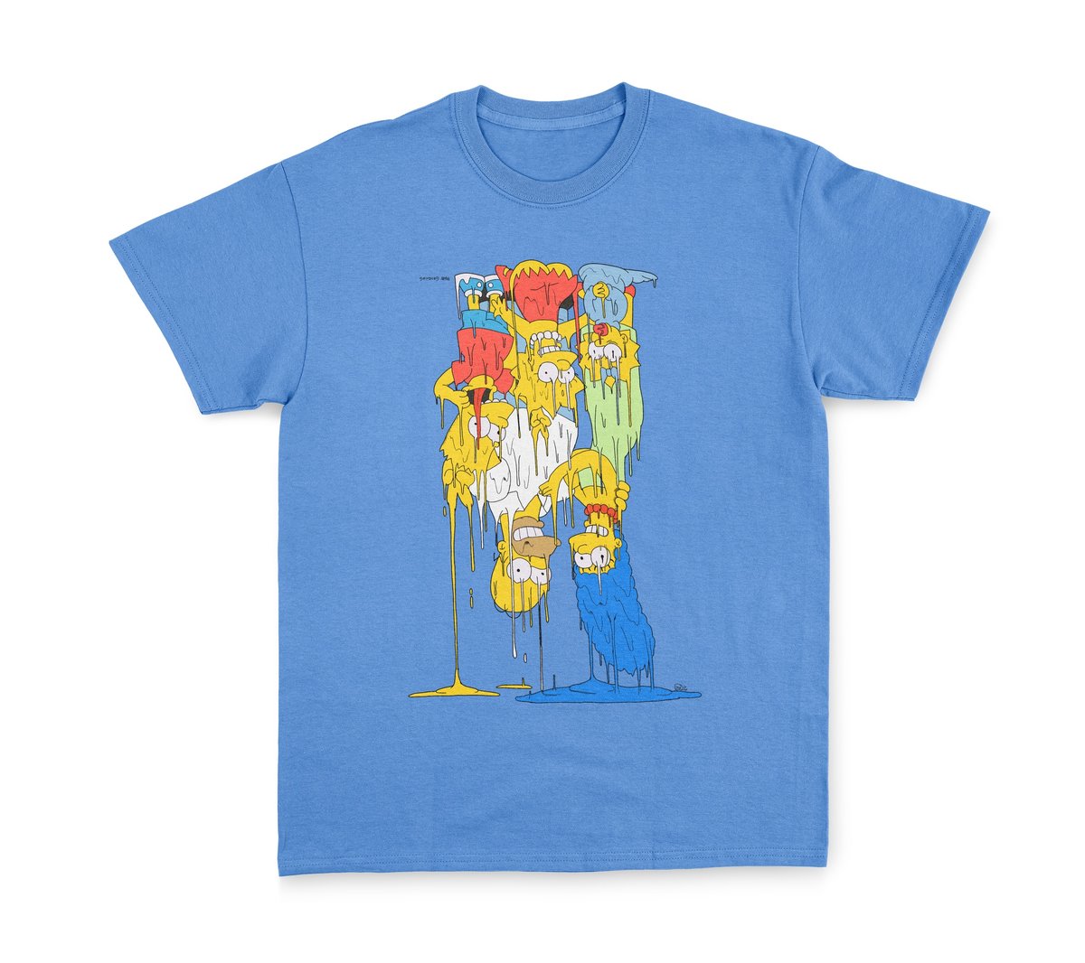 Simpsons - T-shirt - Homer - Duff Beer - Taglio dritto Blu navy / Duff