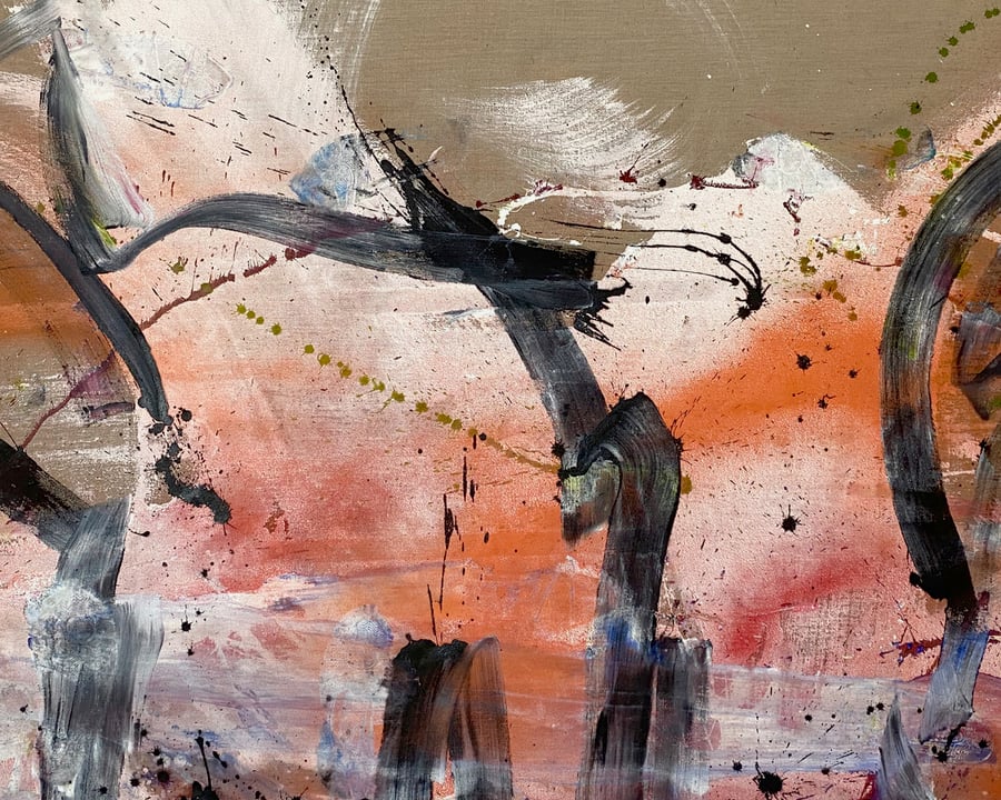 Image of 'Madhouse' performance painting #03 / Niels Shoe Meulman