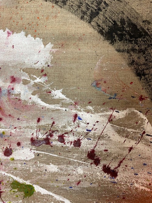 Image of 'Madhouse' performance painting #04 / Niels Shoe Meulman