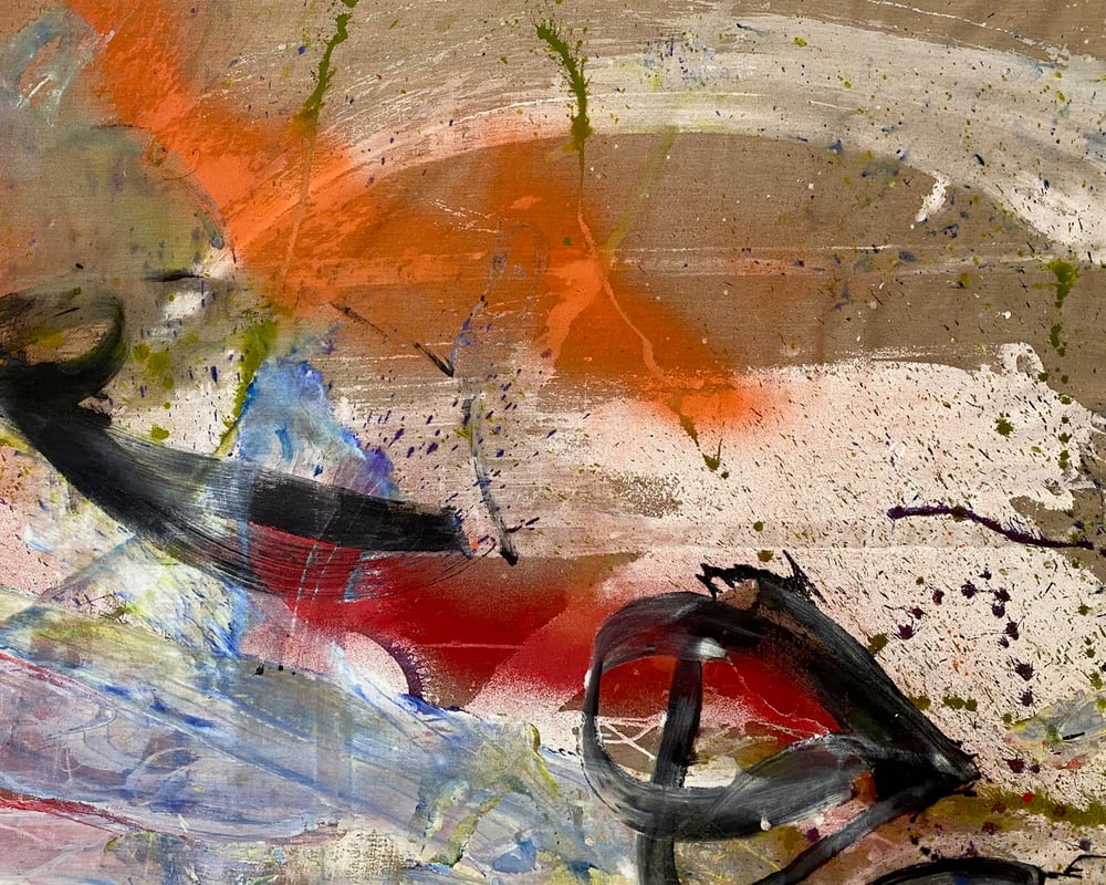 Image of 'Madhouse' performance painting #05 / Niels Shoe Meulman