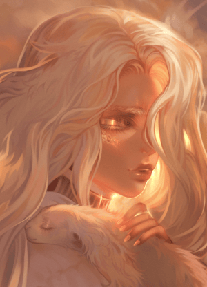 Golden - Art Print 