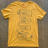 we’ve had enough T-shirt GRAY on MUSTARD size Medium ONE OF A KIND