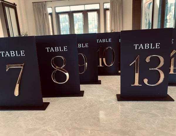 Image of Table Numbers 