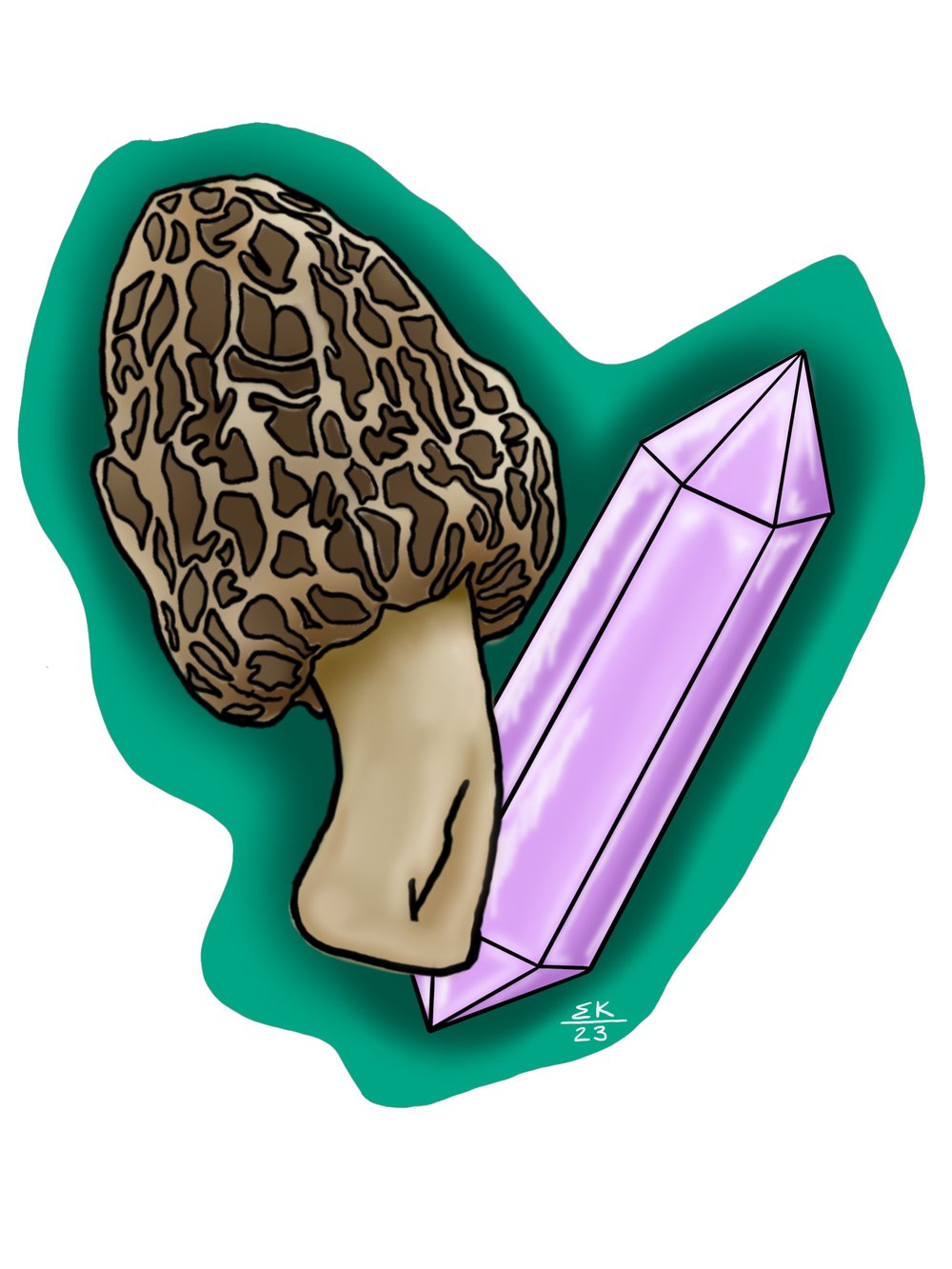 Magic Morel & Crystal Conundrum - Holographic
