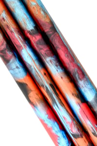 Image 2 of Signal #20 Bespoke Pen Blank, high pressure cast with multiple pigment colors. Bespoke ready!