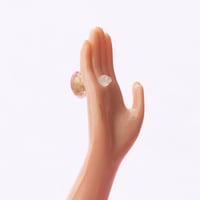 Image 4 of Pale pink - Barbie style earrings and ring set